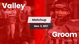 Matchup: Valley vs. Groom  2017