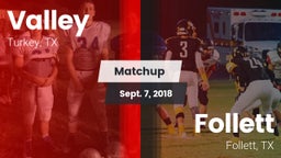 Matchup: Valley vs. Follett  2018