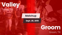 Matchup: Valley vs. Groom  2018