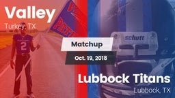 Matchup: Valley vs. Lubbock Titans 2018