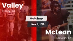Matchup: Valley vs. McLean  2018