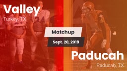 Matchup: Valley vs. Paducah  2019