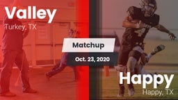 Matchup: Valley vs. Happy  2020