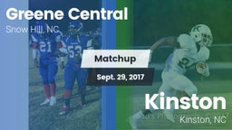 Matchup: Greene Central vs. Kinston  2017