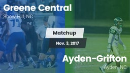 Matchup: Greene Central vs. Ayden-Grifton  2017