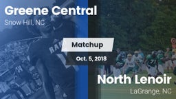 Matchup: Greene Central vs. North Lenoir  2018