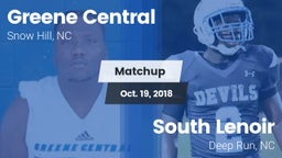 Matchup: Greene Central vs. South Lenoir  2018