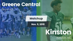 Matchup: Greene Central vs. Kinston  2018