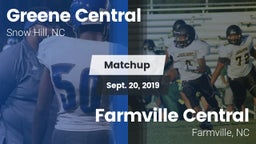 Matchup: Greene Central vs. Farmville Central  2019