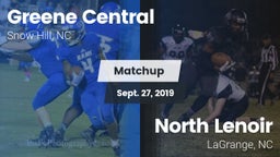 Matchup: Greene Central vs. North Lenoir  2019