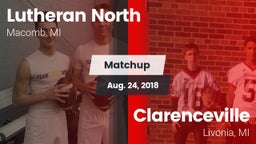 Matchup: Lutheran North vs. Clarenceville  2018