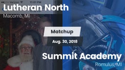 Matchup: Lutheran North vs. Summit Academy  2018