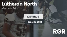 Matchup: Lutheran North vs. RGR 2020