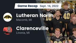 Recap: Lutheran North  vs. Clarenceville  2022