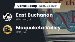 Recap: East Buchanan  vs. Maquoketa Valley  2021