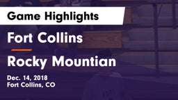 Fort Collins  vs Rocky Mountian Game Highlights - Dec. 14, 2018