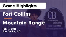 Fort Collins  vs Mountain Range  Game Highlights - Feb. 3, 2023