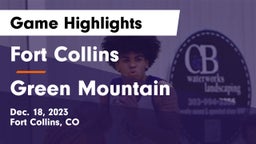 Fort Collins  vs Green Mountain  Game Highlights - Dec. 18, 2023