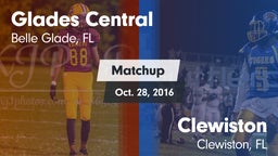 Matchup: Glades Central vs. Clewiston  2016
