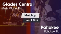 Matchup: Glades Central vs. Pahokee  2016