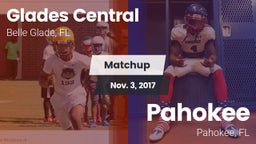 Matchup: Glades Central vs. Pahokee  2017