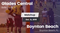 Matchup: Glades Central vs. Boynton Beach  2018