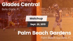 Matchup: Glades Central vs. Palm Beach Gardens  2019