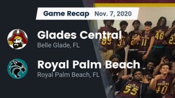 Recap: Glades Central  vs. Royal Palm Beach  2020