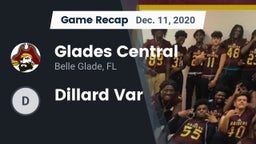 Recap: Glades Central  vs. Dillard  Var 2020