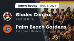 Recap: Glades Central  vs. Palm Beach Gardens  2021