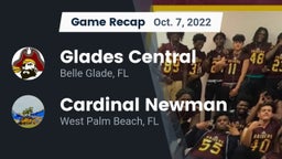 Recap: Glades Central  vs. Cardinal Newman   2022