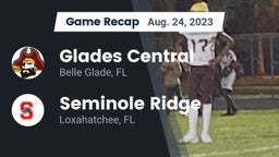 Recap: Glades Central  vs. Seminole Ridge  2023