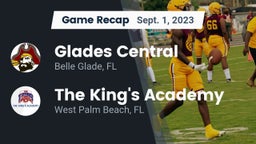 Recap: Glades Central  vs. The King's Academy 2023