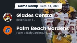 Recap: Glades Central  vs. Palm Beach Gardens  2023