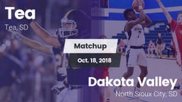 Matchup: Tea vs. Dakota Valley  2018