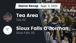 Recap: Tea Area  vs. Sioux Falls O'Gorman  2022