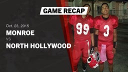 Recap: Monroe  vs. North Hollywood  2015