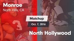 Matchup: Monroe vs. North Hollywood 2016
