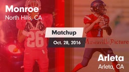 Matchup: Monroe vs. Arleta  2016