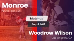 Matchup: Monroe vs. Woodrow Wilson  2017