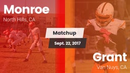 Matchup: Monroe vs. Grant  2017
