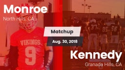 Matchup: Monroe vs. Kennedy  2018