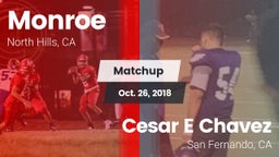 Matchup: Monroe vs. Cesar E Chavez  2018