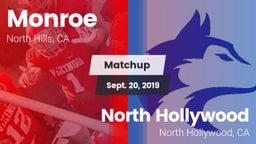 Matchup: Monroe vs. North Hollywood  2019