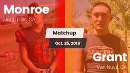 Matchup: Monroe vs. Grant  2019