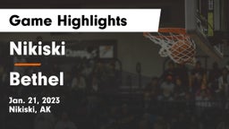 Nikiski  vs Bethel Game Highlights - Jan. 21, 2023