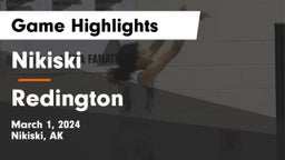 Nikiski  vs Redington  Game Highlights - March 1, 2024