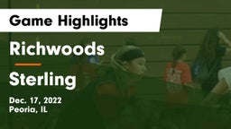 Richwoods  vs Sterling  Game Highlights - Dec. 17, 2022