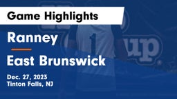 Ranney  vs East Brunswick  Game Highlights - Dec. 27, 2023