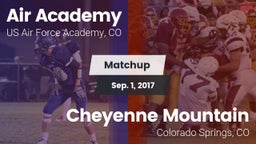 Matchup: Air Academy vs. Cheyenne Mountain  2017